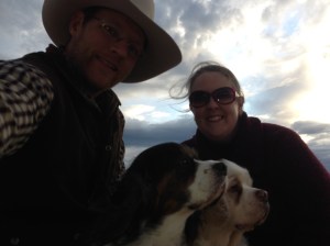 The Whole Gang On The Beach.